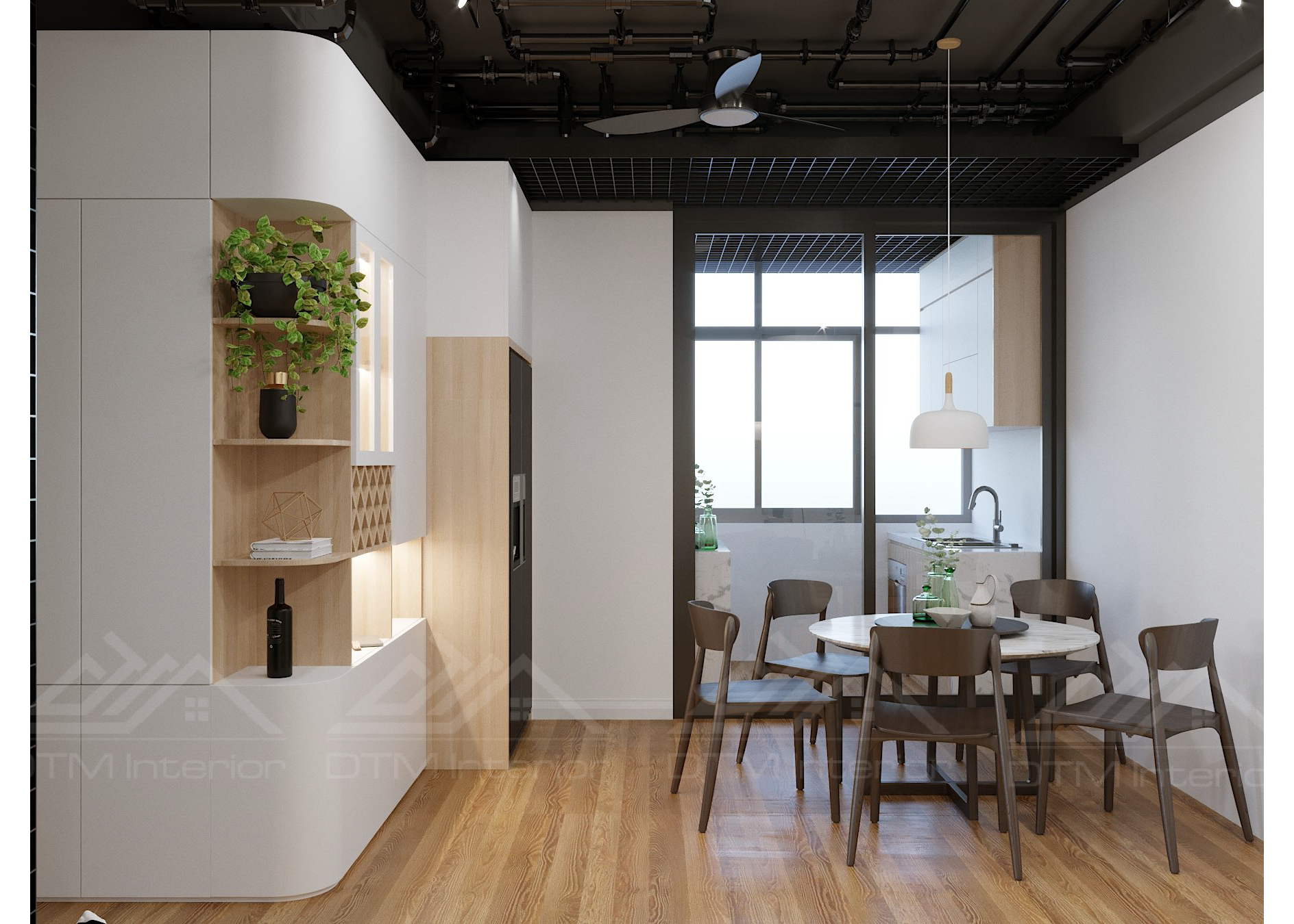 Thiết Kế Căn hộ 610 A Quang Uyên